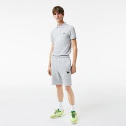 Pantalons & Shorts | LACOSTE Short Homme Lacoste Avec Broderie