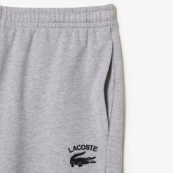 Pantalons & Shorts | LACOSTE Short Homme Lacoste Avec Broderie