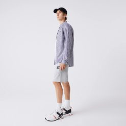 Pantalons & Shorts | LACOSTE Short Homme Lacoste Avec Broderie