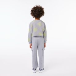 Vetements Garcon | LACOSTE Pantalon De Survetement Garcon Lacoste En Coton Biologique