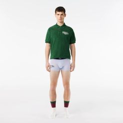 Sous-Vetements & Vetements D'Interieur | LACOSTE Lot De 3 Boxers Courts Edition Roland Garros