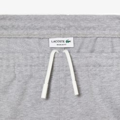 Pantalons & Shorts | LACOSTE Short Homme Lacoste En Molleton De Coton