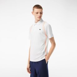 Vetements De Sport | LACOSTE Polo Homme Lacoste Tennis En Polyester Recycle