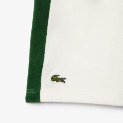 Vetements De Sport | LACOSTE Combishort En Maille Eponge Edition Roland Garros