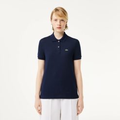 Polos | LACOSTE Polo Regular Fit Lacoste En Petit Pique De Coton Souple