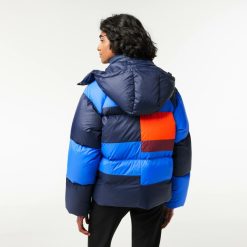 Manteaux & Vestes | LACOSTE Doudoune Oversize En Duvet Avec Capuche Amovible