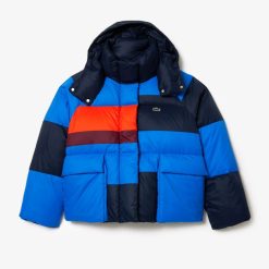 Manteaux & Vestes | LACOSTE Doudoune Oversize En Duvet Avec Capuche Amovible