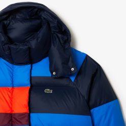 Manteaux & Vestes | LACOSTE Doudoune Oversize En Duvet Avec Capuche Amovible