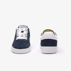 Sneakers | LACOSTE Sneakers Baseshot Femme En Cuir Velours