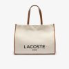 Sacs A Main & Cabas | LACOSTE Sac Cabas Heritage Canvas En Toile