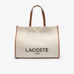 Sacs A Main & Cabas | LACOSTE Sac Cabas Heritage Canvas En Toile