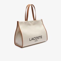 Sacs A Main & Cabas | LACOSTE Sac Cabas Heritage Canvas En Toile