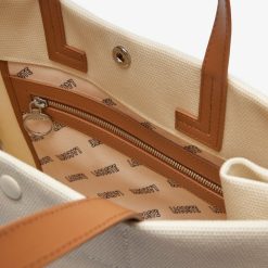 Sacs A Main & Cabas | LACOSTE Sac Cabas Heritage Canvas En Toile