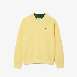 Sweatshirts | LACOSTE Sweatshirt Col Rond Regular Fit Pique Double Face