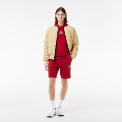 Sweatshirts | LACOSTE Sweatshirt A Capuche Jogger Avec Imprime Lacoste