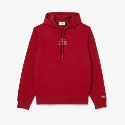 Sweatshirts | LACOSTE Sweatshirt A Capuche Jogger Avec Imprime Lacoste