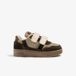 Chaussures | LACOSTE Sneakers T-Clip Bebe En Cuir Velours