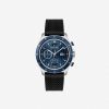 Montres | LACOSTE Montre Chrono Neoheritage Silicone Noir