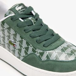 Sneakers | LACOSTE Sneakers Ace Clip Homme En Cuir Avec Monogramme