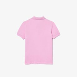 Vetements Fille | LACOSTE Polo Enfant Lacoste Regular Fit En Petit Pique Uni