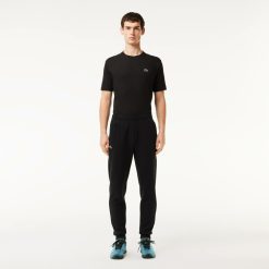 Vetements De Sport | LACOSTE Pantalon De Jogging Uni Avec Empiecements En Mesh