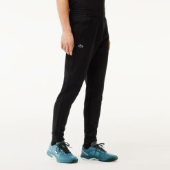 Vetements De Sport | LACOSTE Pantalon De Jogging Uni Avec Empiecements En Mesh