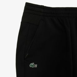 Vetements De Sport | LACOSTE Pantalon De Jogging Uni Avec Empiecements En Mesh