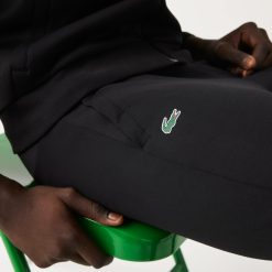 Vetements De Sport | LACOSTE Pantalon De Jogging Uni Avec Empiecements En Mesh