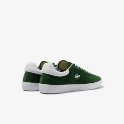 Sneakers | LACOSTE Sneakers Baseshot Homme En Cuir Velours