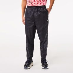 Pantalons & Shorts | LACOSTE Pantalon De Survetement Homme Lacoste Imprime Monogramme