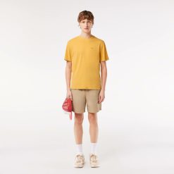 T-Shirts | LACOSTE T-Shirt En Jersey Teinture Naturelle