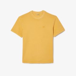 T-Shirts | LACOSTE T-Shirt En Jersey Teinture Naturelle