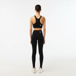 Brassieres & Leggings | LACOSTE Legging Fuseau Femme Lacoste En Polyamide Recycle