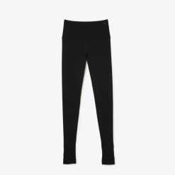 Brassieres & Leggings | LACOSTE Legging Fuseau Femme Lacoste En Polyamide Recycle