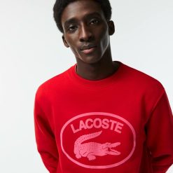 Sweatshirts | LACOSTE Sweatshirt Homme Relaxed Fit Lacoste En Coton Biologique