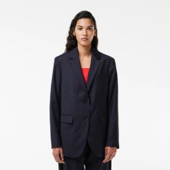 Manteaux & Vestes | LACOSTE Blazer Oversize En Laine