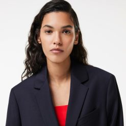 Manteaux & Vestes | LACOSTE Blazer Oversize En Laine