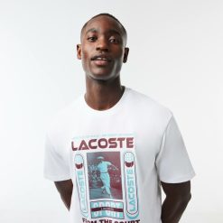 T-Shirts | LACOSTE T-Shirt Relaxed Fit Imprime Rene Lacoste