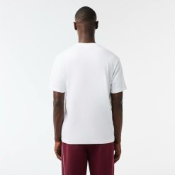 T-Shirts | LACOSTE T-Shirt Relaxed Fit Imprime Rene Lacoste