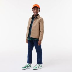 Chaussures | LACOSTE Sneakers L001 Enfant Avec Marquage