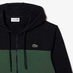 Sweatshirts | LACOSTE Sweatshirt Color-Block Zippe Jogger A Capuche