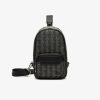 Sacs Banane | LACOSTE Sac Pres Du Corps Homme Lacoste The Blend Avec Imprime Monogramme