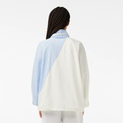 Manteaux & Vestes | LACOSTE Veste Survetement Oversize Color-Block En Nylon