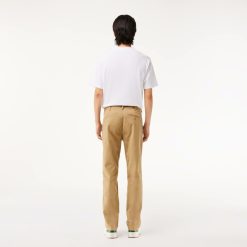 Pantalons & Shorts | LACOSTE Pantalon Chino Slim Fit En Coton Stretch