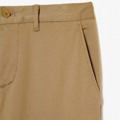 Pantalons & Shorts | LACOSTE Pantalon Chino Slim Fit En Coton Stretch