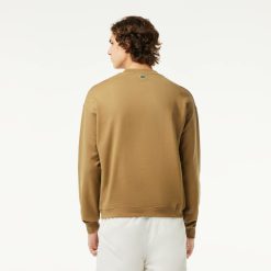 Sweatshirts | LACOSTE Sweatshirt Jogger Loose Fit En Coton Avec Badges