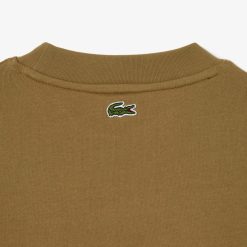 Sweatshirts | LACOSTE Sweatshirt Jogger Loose Fit En Coton Avec Badges