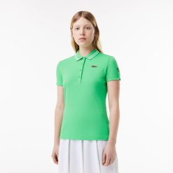 Vetements De Sport | LACOSTE Polo Tennis Slim Fit En Mini Pique Edition Mutua Madrid Open