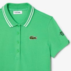 Vetements De Sport | LACOSTE Polo Tennis Slim Fit En Mini Pique Edition Mutua Madrid Open