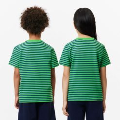 Vetements Fille | LACOSTE T-Shirt Tennis Ultra-Dry Sport Edition Roland Garros